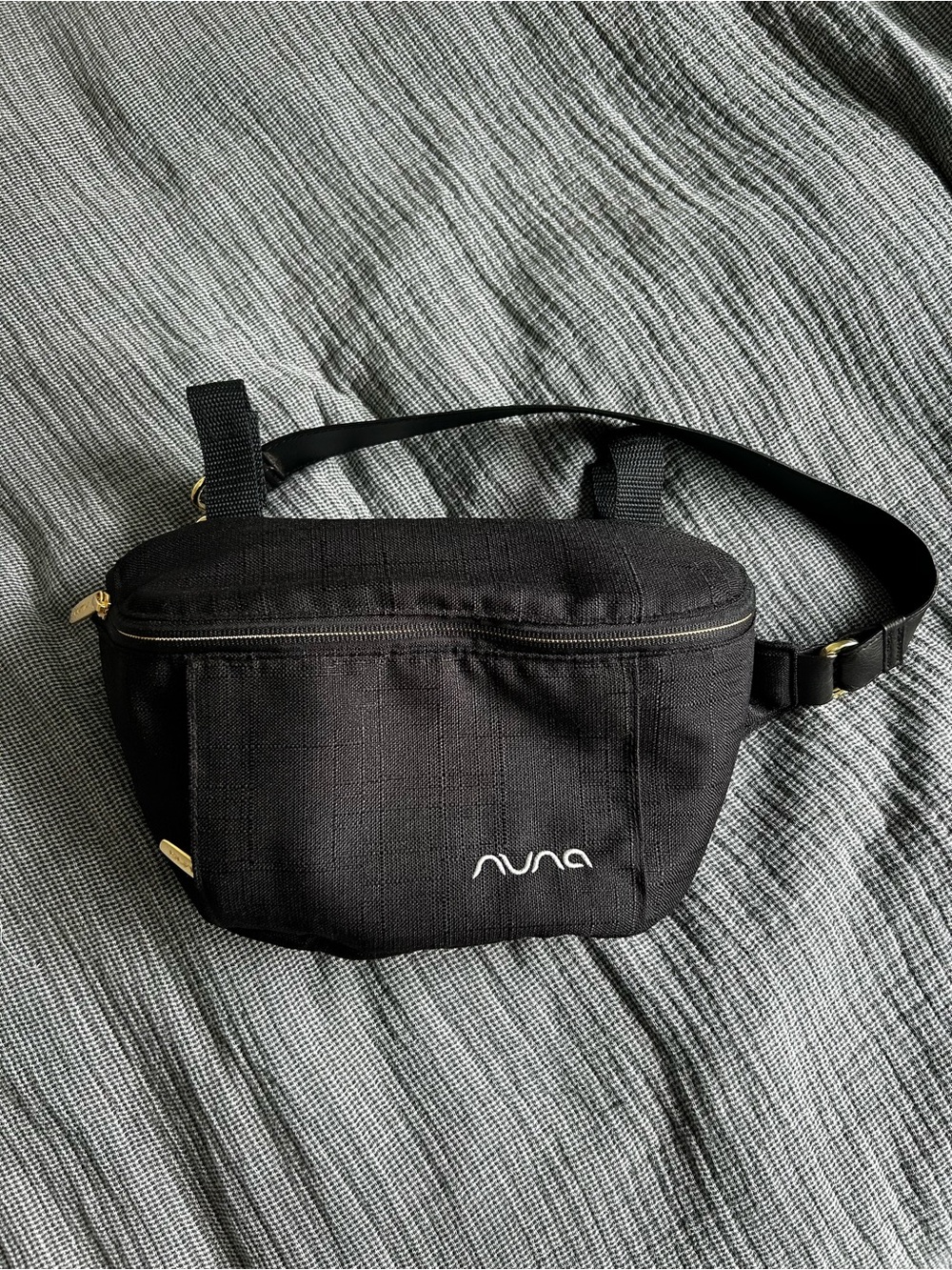 Nuna Black Baby Bag Waist Pack